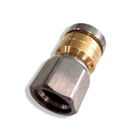 M&M Smartek Pipe Cleaning Nozzle Rotating for Kärcher Kränzle WAP Alto 1/4 Inch Internal Thread Max. 250 Bar / Very Strong Cleaning Effect (055)