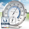 Mavori® Analogue Hygro-Thermometer - Moisture Meter - Made Of High-Quality