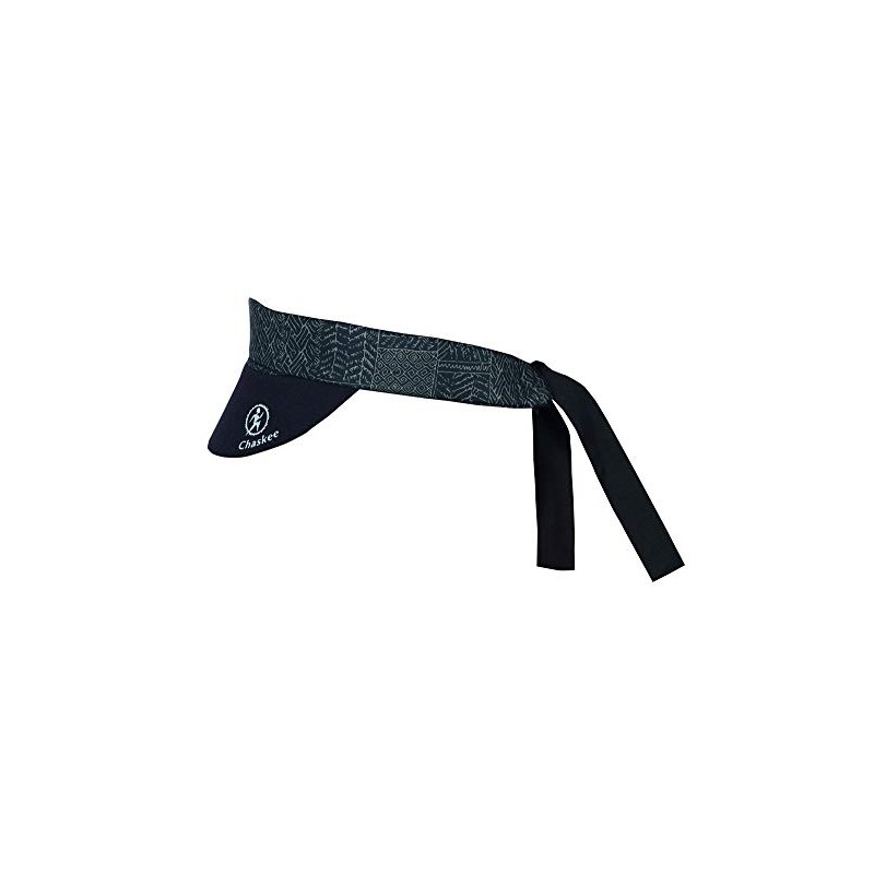 Chaskee Visor Snap Cap Tribal Print, black