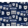 SYKEL ENTERPRISES Butler Fleece Blanket Fabric-Butler University Fleece Fabric with