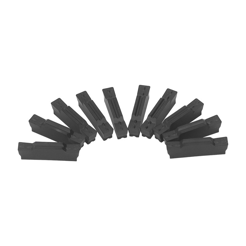 10Pcs Carbide Insert Cutter PVD Coating CNC Cutting Milling Accessory
