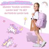 Kids Backpack for Girls, Kasqo Cute Lightweight Water Resistant Toddler