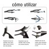 Pestañas Magnéticas Naturales Hechas A Mano Alta Calidad