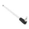 uxcell 3.5mm FM Telescopic Antenna, 22.5cm Long 4 Section Portable