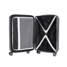 French Connection Le Voyage Luggage Set, Quiet Shade, 3 Piece Set