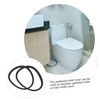 jojofuny 2pcs Removable Toilet Stool Fixing Ring for Elderly Pedestal