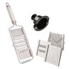 Muxel Gigant 4-way vegetable slicer with 3 additional inserts. V-slicer,