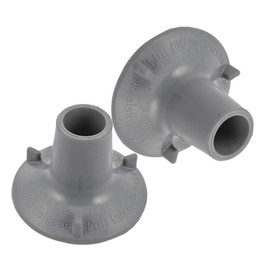 Beavorty 2pcs Suction Cup Feet for Bathroom Chairs Rubber Replacement Pads for Shower Benches High Visibility Easy to Clean Enhanced Stability Non Slip Design