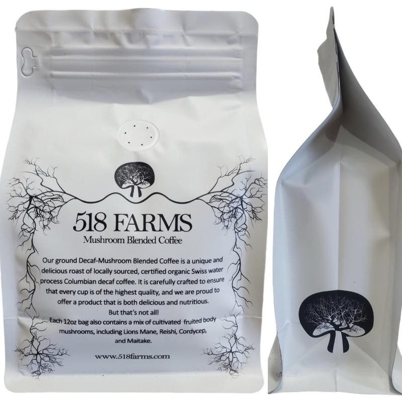 Decaf mushrooms coffee Organic Beverage