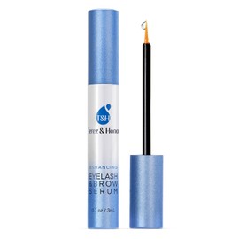 Suero avanzado de pestañas para pestañas y cejas más gruesas y largas - Haz crecer pestañas exuberantes con potenciador de cejas (3mL/0.10 fl oz)