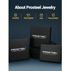 PROSTEEL Hoop Earrings for Men, 9mm Stainless Steel Small Silver