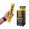 FATTY Grass-Fed Beef Smoked Meat Sticks, Original + Cheddar Flavor,