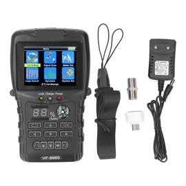 Satellite Finder Meter Digital Signal Measuring Detector 950‑2150MHz 2.4in HD TFT LCD for DVB‑S S 2