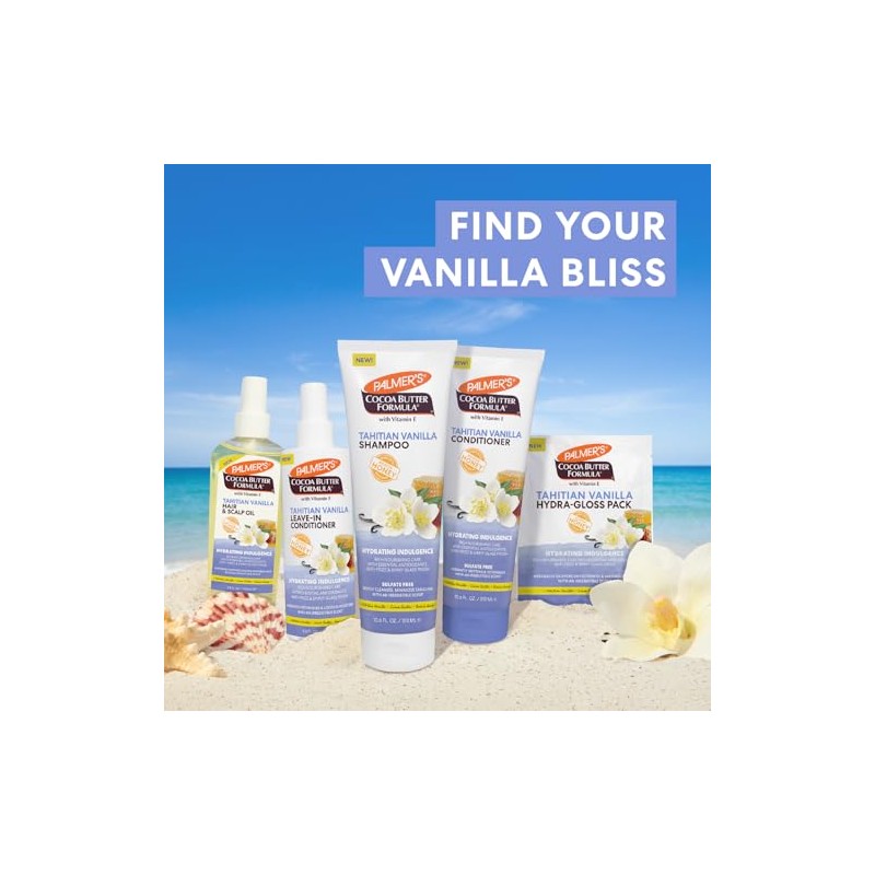 Palmers Cocoa Butter Formula, Tahitian Vanilla Acondicionador Leave-In Nutritivo y