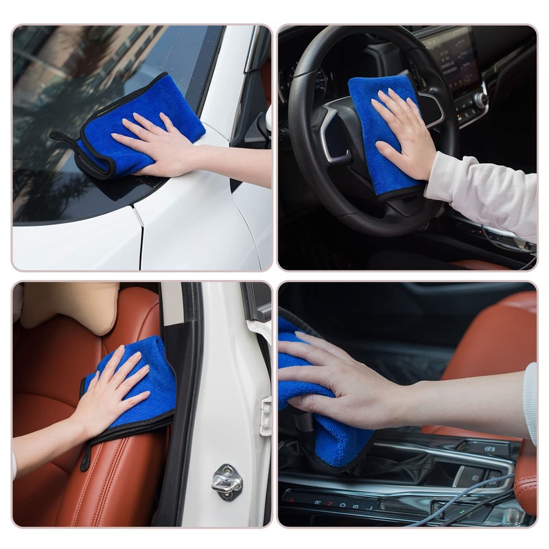 Car Wash Towel, Microfiber Cloth, Thick Fiber, Soft, Microfiber Towel,