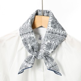 STARWHISPER Multicolored 22''x22'' Cotton Bandana for Women and Men Multi-purpose Headband Hair Scarf Protective Coverage (S6-Paisley)