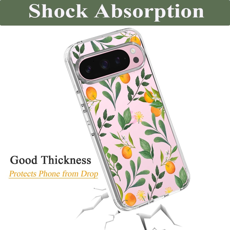 Unov Case Compatible with Pixel 9 Pro XL Case Clear