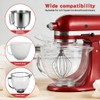Pouring Shield for Kitchen-Aid 4.5-5 Quart Tilt-Head Stand Mixer, Removable