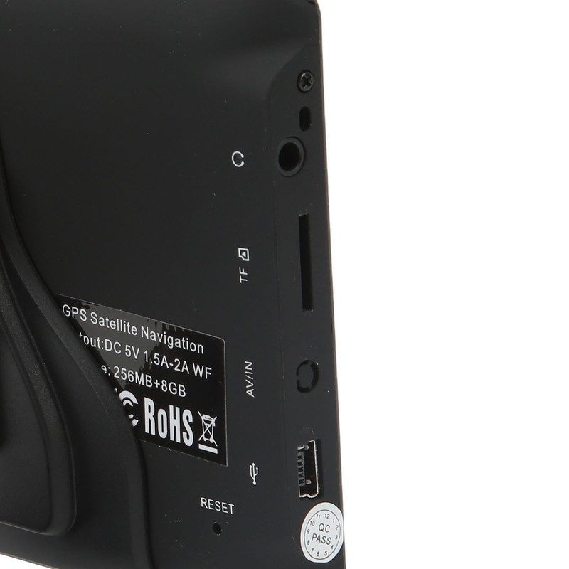 5in GPS Navigator Capacitive Screen Voice Broadcast FM Transmitter Universal