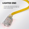 EP 12 Ft Lighted Extension Cord - 12/3 SJTW Heavy
