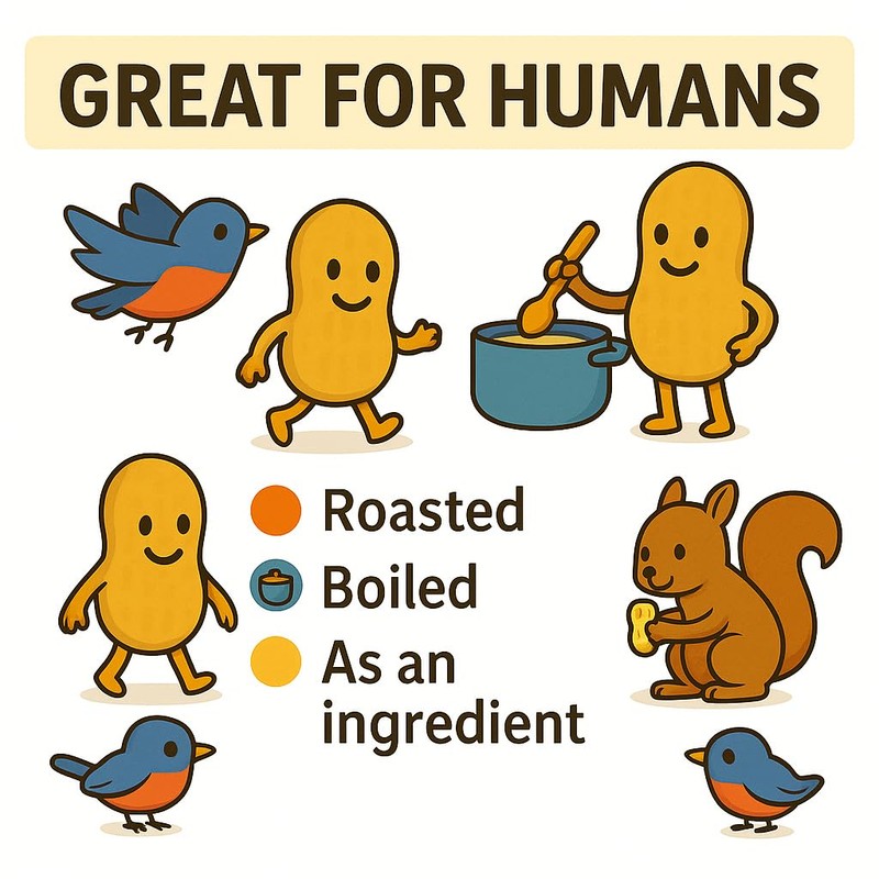 Sky | Premium USA Grown, Raw Peanuts in Shell for