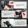 PAPAcroscoma Adaptive Cycling Bottle Holder, Motorcycle Bike Water Bottle Holder
