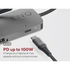 LINQ HUB MULTIPORT 7EN1 PRO USB-C HDMI DP MINIDP VGA