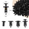 UNIGT 150pcs ATV UTV Body Fastener Rivets Push Pin Compatible