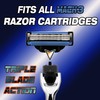 Stainless Steel Gillette Mach3 Compatible Stand for Razors and Razors