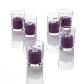 Richland Votive Candles Purple Mulberry Scented 10 Hour Burn Set of 288