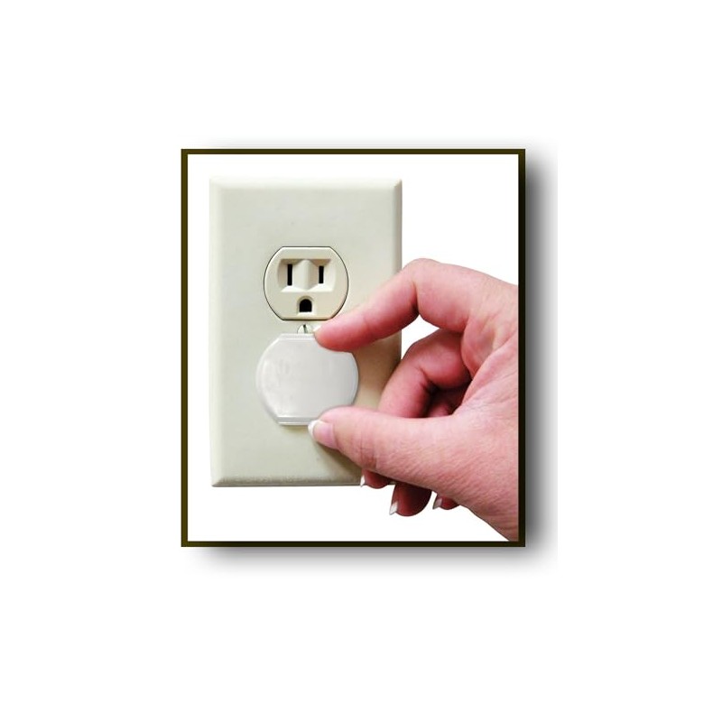 Electrical Outlet Safety Caps For Childproofing/Baby Cover Plugs and Draft