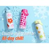 DLOCCOLD 20oz Kids Insulated Water bottle with Leakproof Straw Lid