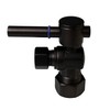 Westbrass 1/4-Turn Lever Handle Angle Stop, 5/8" OD x 3/8"
