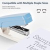 MJMX 360° Rotating Swing-Arm Stapler, 25-Sheet Capacity, with 1000 Staples,