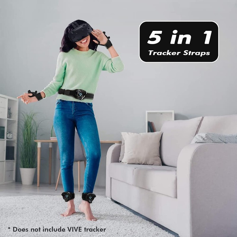 Lyaciomn VR Tracking Belt,Tracker Belts and Palm Straps for System