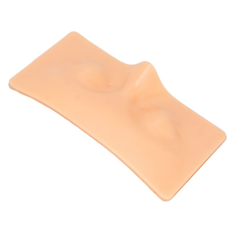 Silicone Practice Board Silicone PVC Easy Cleaning 3D Eye Makeup