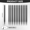 Vicloon Erasable Refill 0.7 mm, 12 Pieces Erasable Pen Refill,