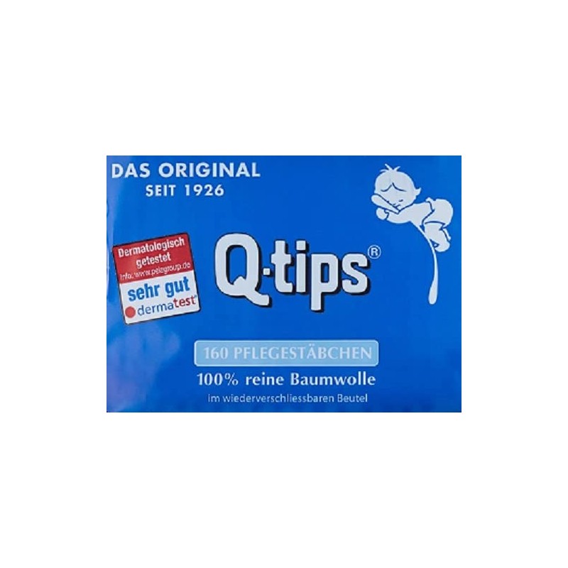 Q-Tips Paper 160 pieces, 160 pieces