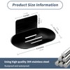 Rise age Soap Holders for Shower, Adhesive Shower Soap Holder,