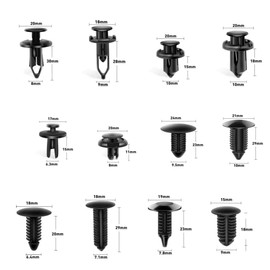 Car Mounting Clips, 240 Pieces Car Retainer Kit, Universal Door Trim Brackets, Bumper Trim, Mounting Clips, Plastic Clips Set