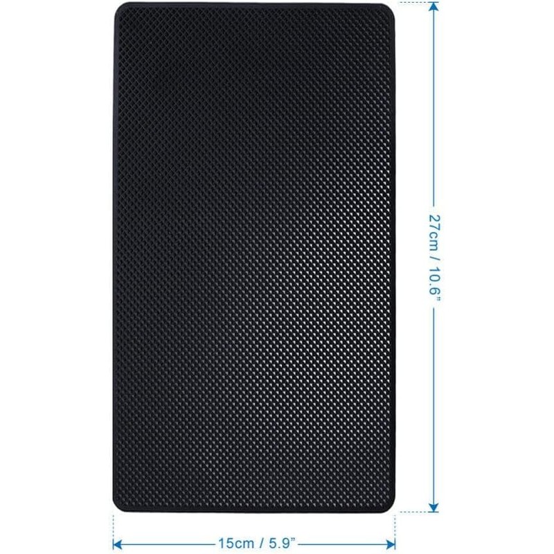 Anti Slip Mat, Non-Slip Rubber Pad, Universal Anti-Slip Car Dash
