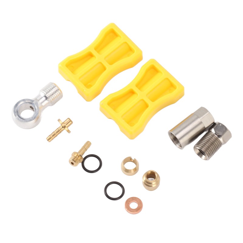Bike Brake Hose Connector Reusable Olive Connecting Insert Hydraulic Connector