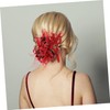 SAFIGLE Large Flower Hair Clips for Women 2-Pack Non-Slip Claw