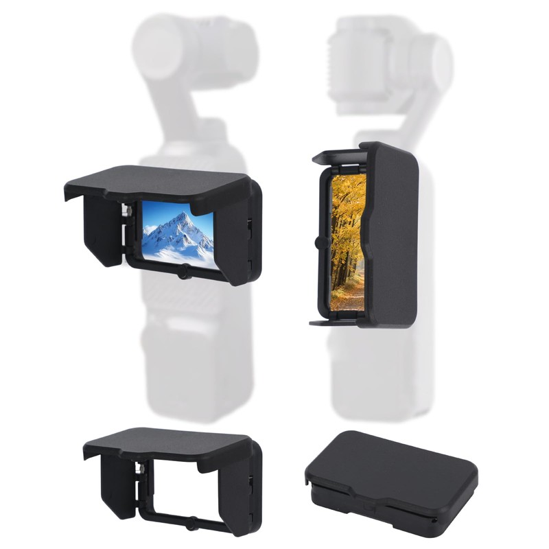 Paraluce Pieghievole per DJI Osmo Pocket 3, Copertura Parasole Magnetica