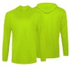 Glory Max High Visibility Safety Work T Shirts Long Sleeve