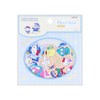 Sunstar Stationery Crayon Shin-chan x Sanrio Characters Sticker Piece Blue