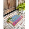 The Round Top Collection - Poolside Paradise Coir Mat