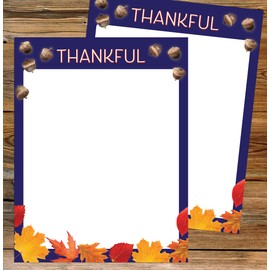 Great Papers! Thankful Holiday Stationery Letterhead, 8.5" x 11", 50 count (2021119)