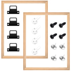 16"X20" Canvas Frame, 2 Set Removable Wood Canvas Stretcher Bars Wooden Frames Kit for Oil Painting, Diamond Art, Paint by Numbers, Posters, DIY Arts Supplies for Artist