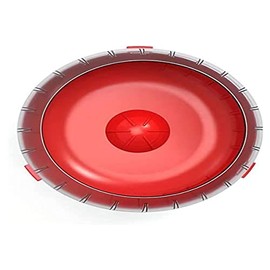 Zolux 206035 Rody3 Small Rodent Exercise Bike Hamster Gerbils Rabbits Suitable for All Cages Pomegranate Red